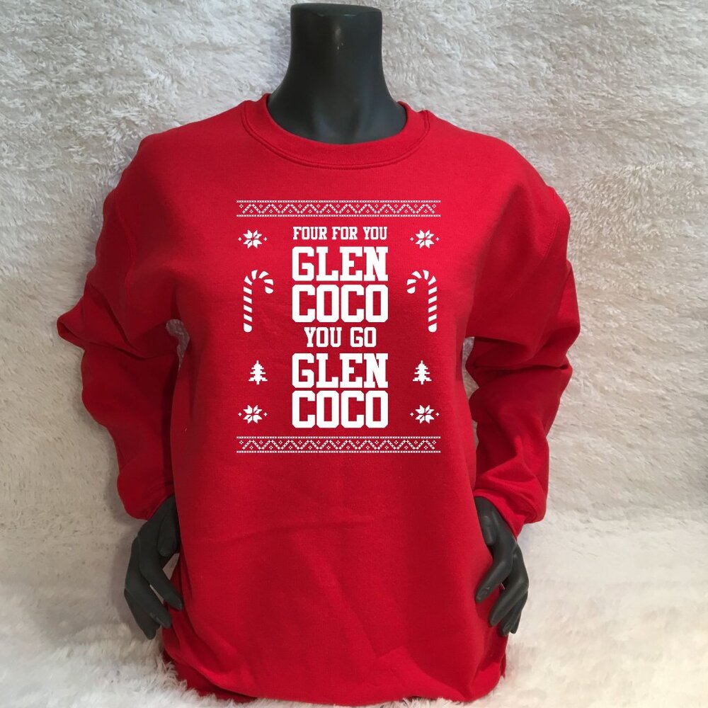 Four For You Glen Coco Mean Girls Themed NWT Crewneck